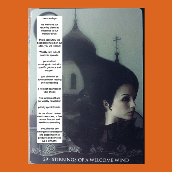 Tarot Card Readings and Guided Ritual Incantations - Picture 3 of 4